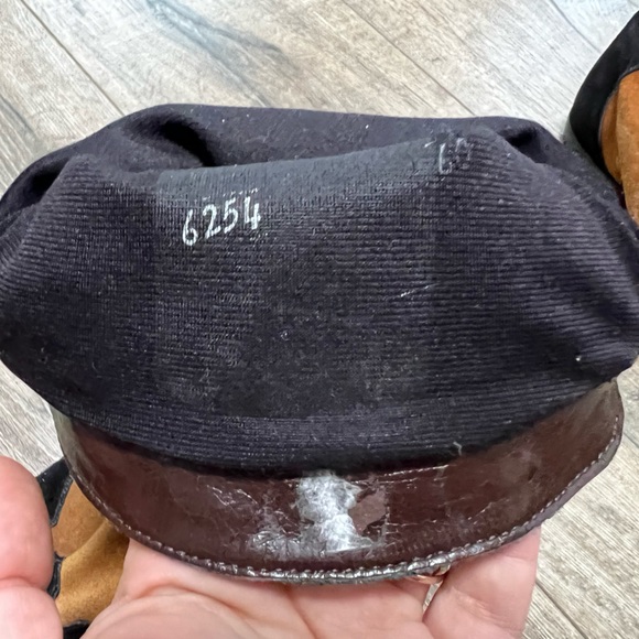 Gorgeous Soft Suede Brown Cowboy Boots With Teal and Black Details Size 6 - Picture 6 of 7